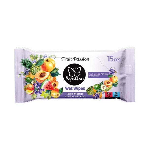 Papilion Travel Wipe - Fruit Passion
