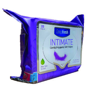 DEEP FRESH INTIMATE ALOEVERA 25PCS