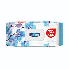 DEEP FRESH WET WIPES ORCHIDE 144PCS