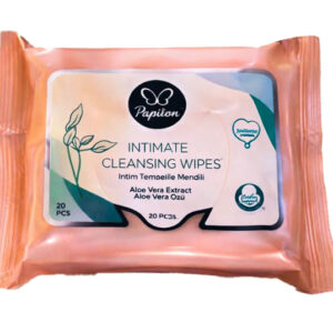 PAPILION INTIMATE ALOEVERA WET WIPES 20 Sheets