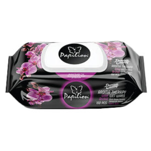 PAPILION WET WIPES 100 PCS AROMA THERAPY