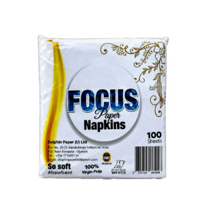 FOCUS NAPKIN 100 SHEET WHITE