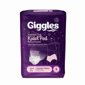 Giggles Period Panties 52-100CM 4PCS